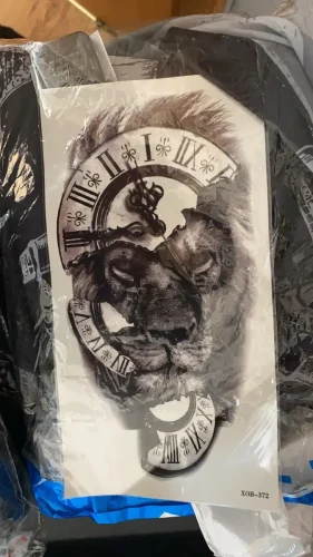 קעקוע אריה photo review