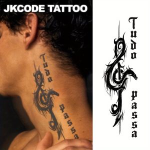 מדבקות קעקועים לצוואר